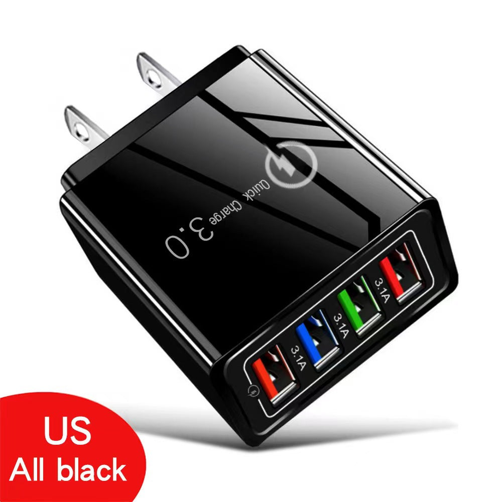 đ4-Port GaN Charger | Save Battery Life | Fast Charge 4 Devices | Travel Friendly | 50% OffâĄ