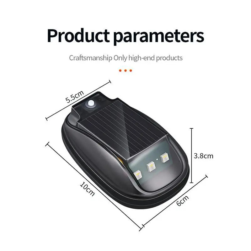 🚗 Solar Car Roof RGB Light | Remote Control LED Strobe Lamp