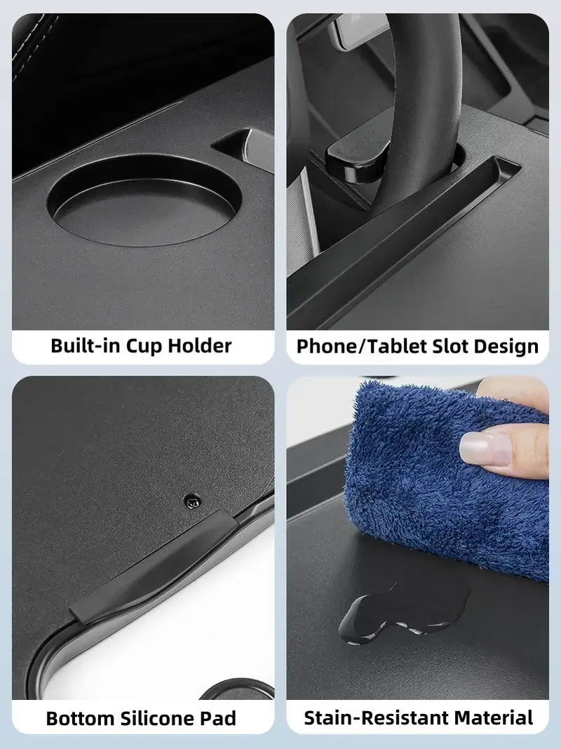 đ„ 50% OFF Today | 2-in-1 Steering Wheel Tray & Seat Gap Organizer