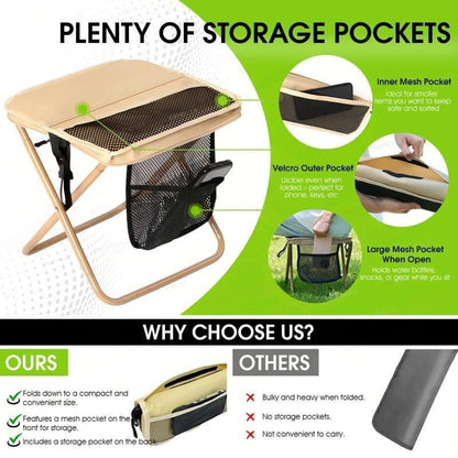 Camping Chairs, Christmas first choice, 1.5 lbs ultra light