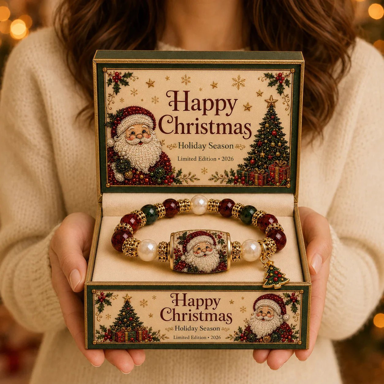 💥 Last Day 50% OFF – 🎄  Christmas Magic Collection Bracelet – 2026 Limited Edition Holiday Charm Bracelet