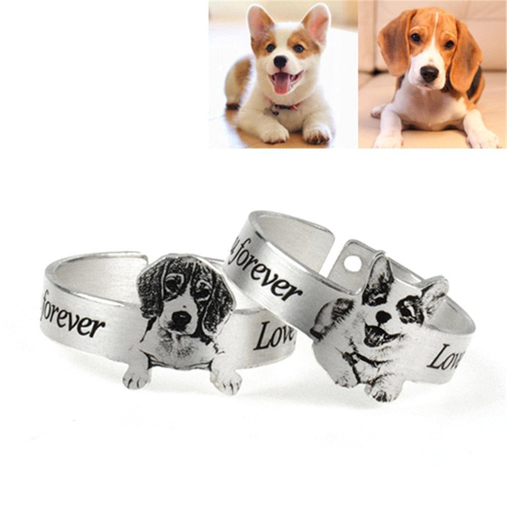 【Pet Memorial Ring.】Turn limited companionship into eternal remembrance. 🐾💍