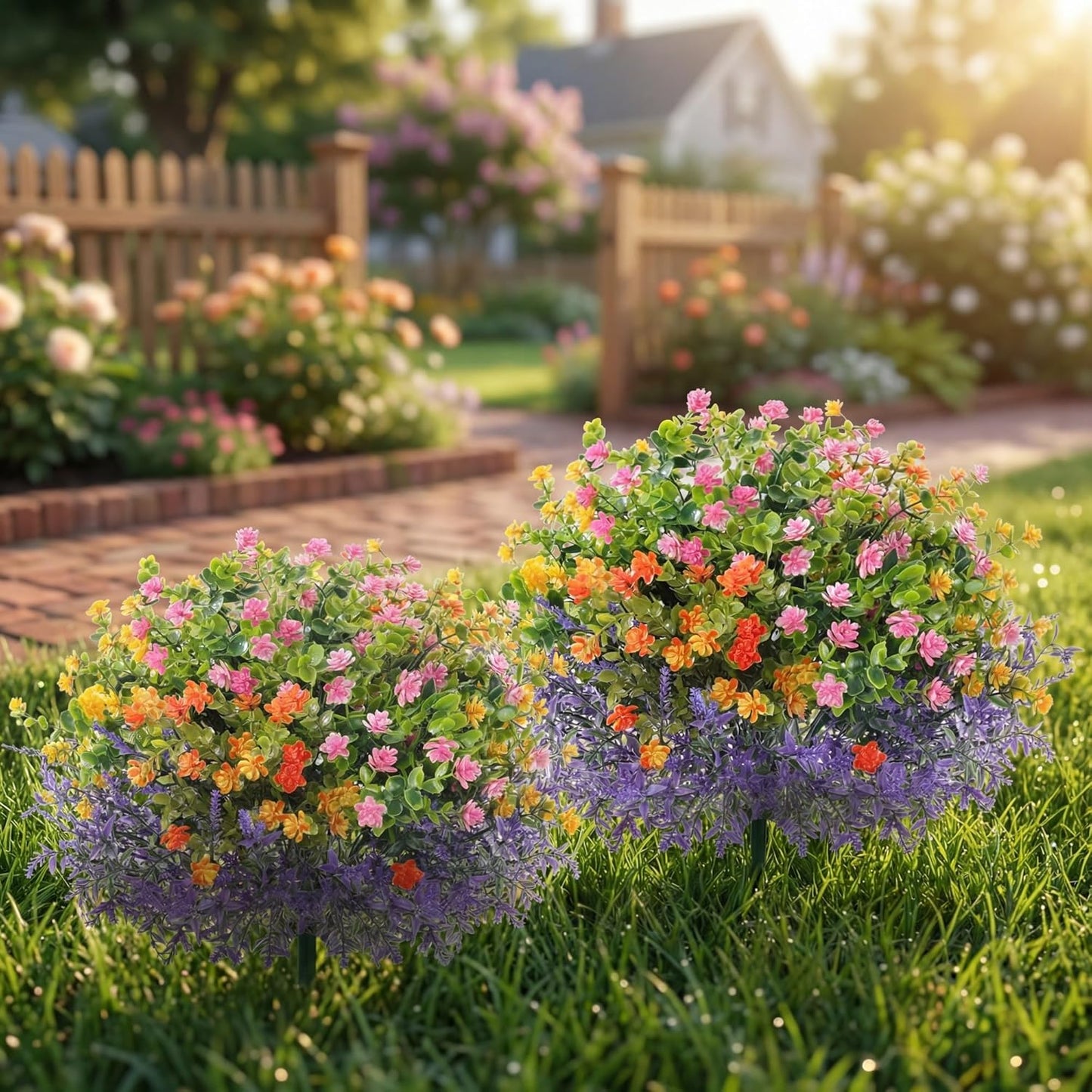 🔥 Limited Stock-50% Off | Artificial Potted Trees With Ground Stakes