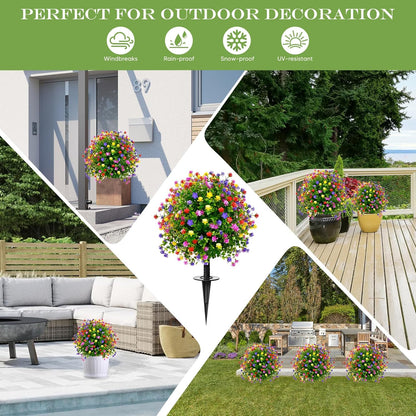 🔥 Limited Stock-50% Off | Artificial Potted Trees With Ground Stakes