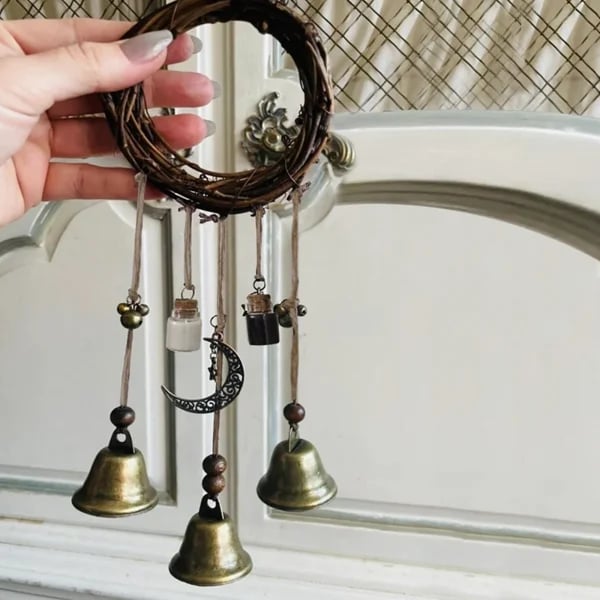 🔔 Witch’s Protection Bells | Spiritual Door Protection Charm