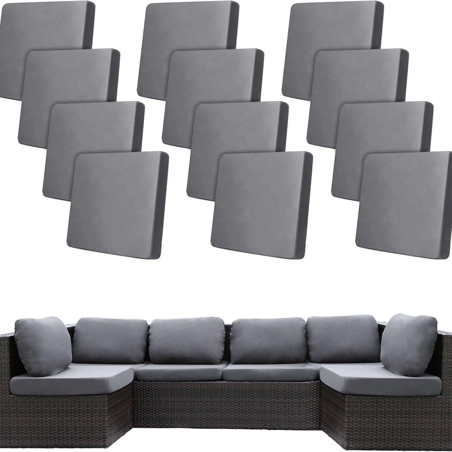 🪑 Stretch Sofa Cushion Covers — Only $9.99 Per Cover