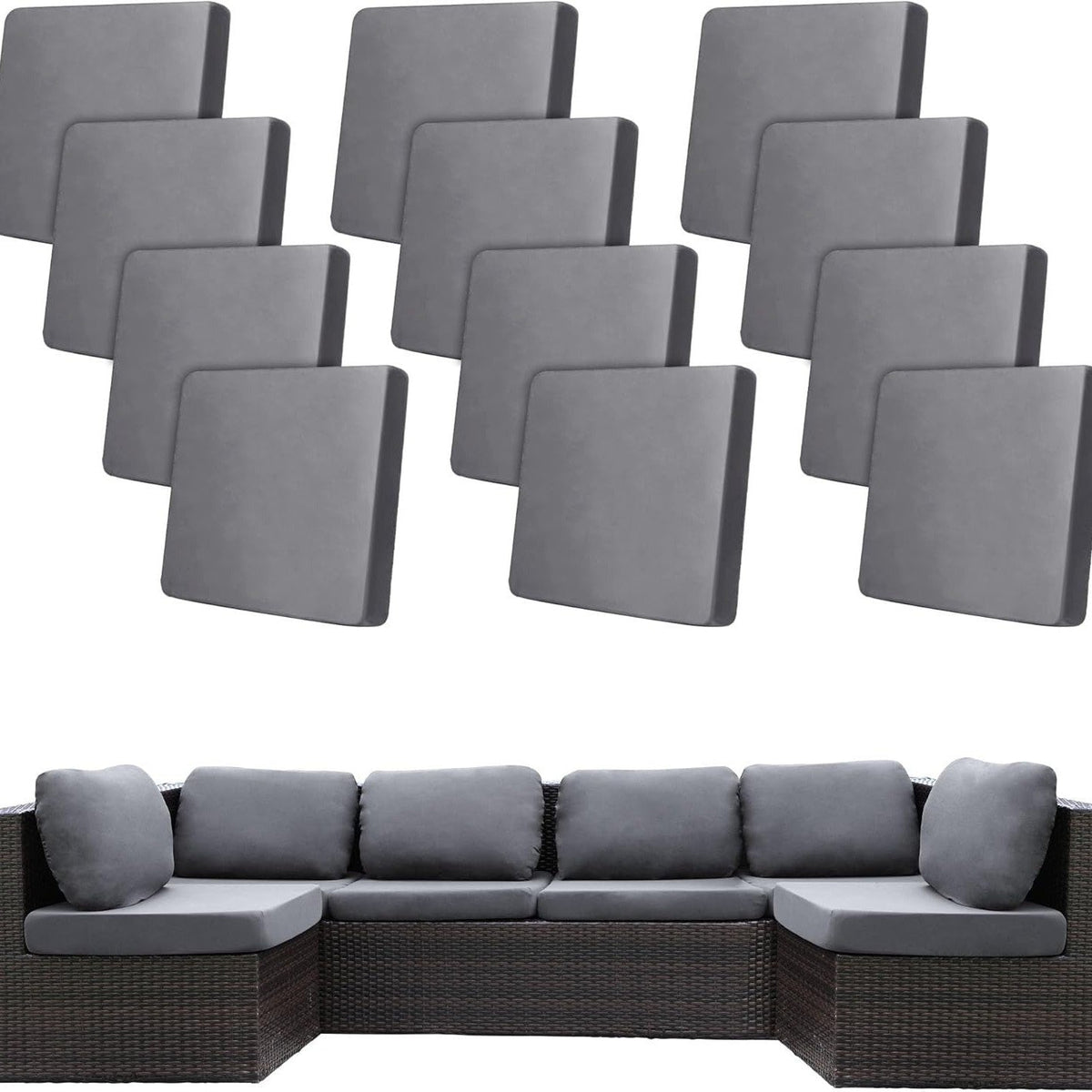 🪑 Stretch Sofa Cushion Covers — Only $9.99 Per Cover