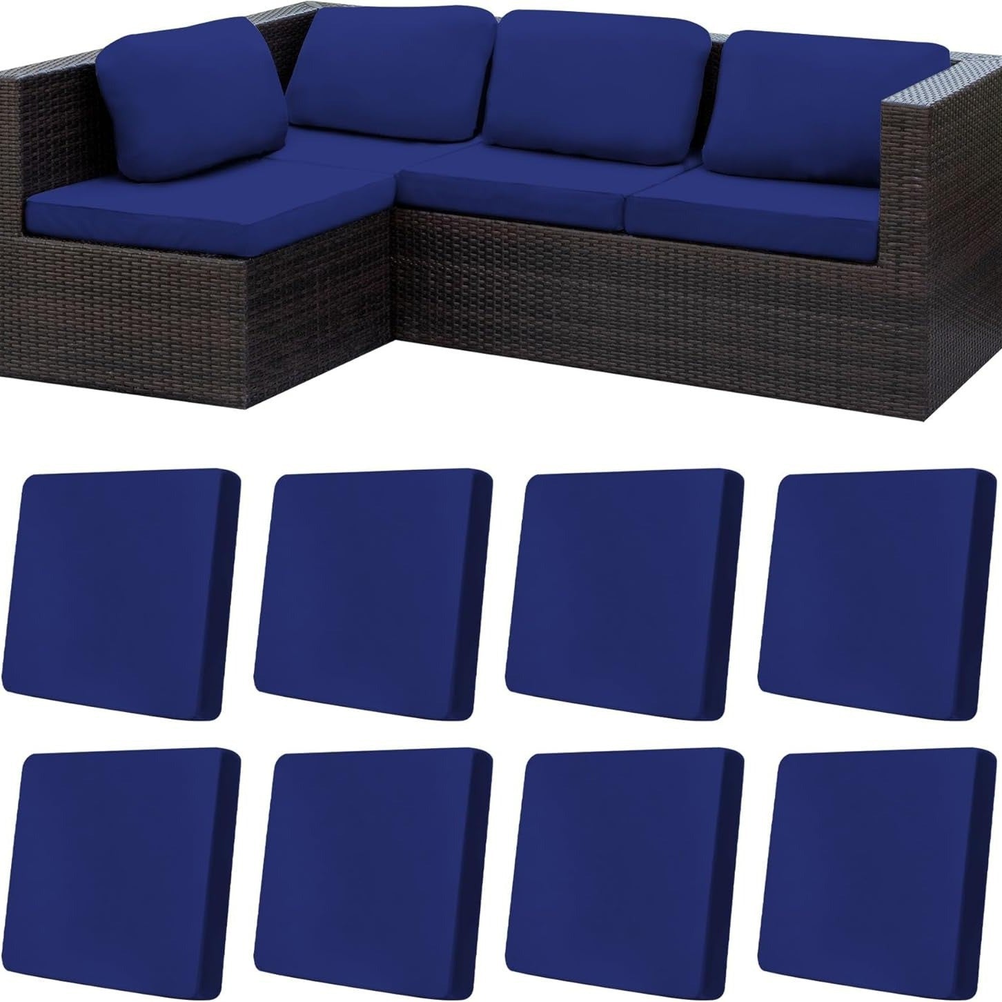🪑 Stretch Sofa Cushion Covers — Only $9.99 Per Cover