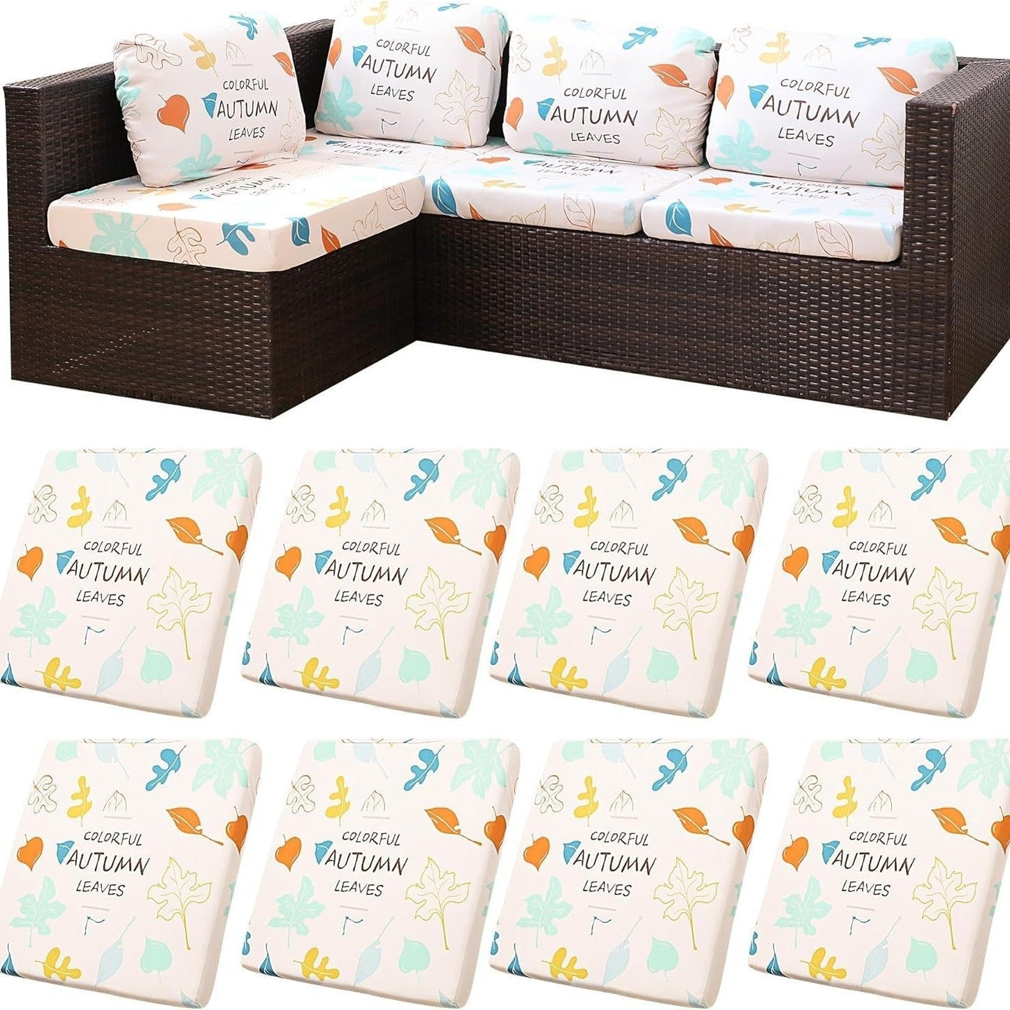 🪑 Stretch Sofa Cushion Covers — Only $9.99 Per Cover
