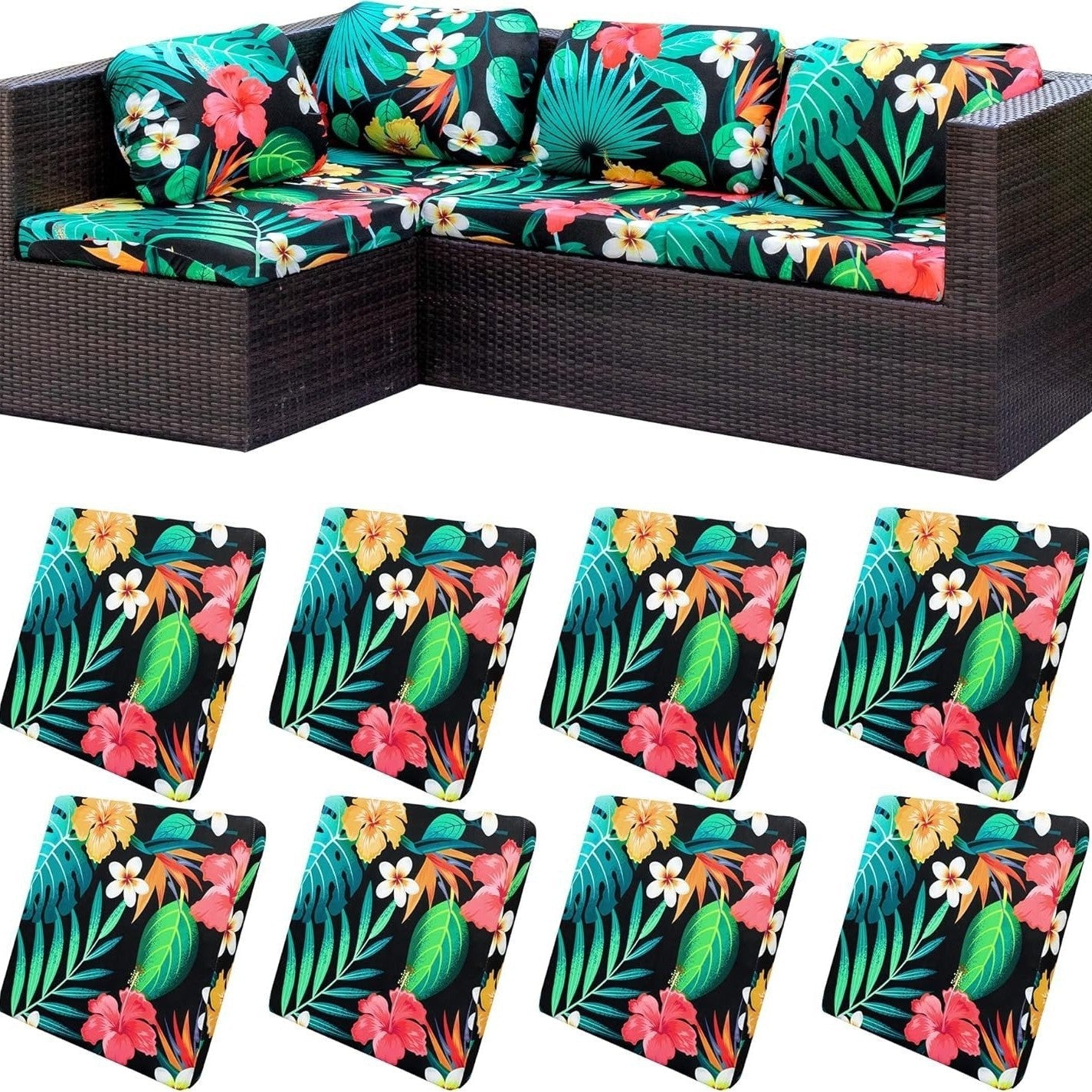🪑 Stretch Sofa Cushion Covers — Only $9.99 Per Cover