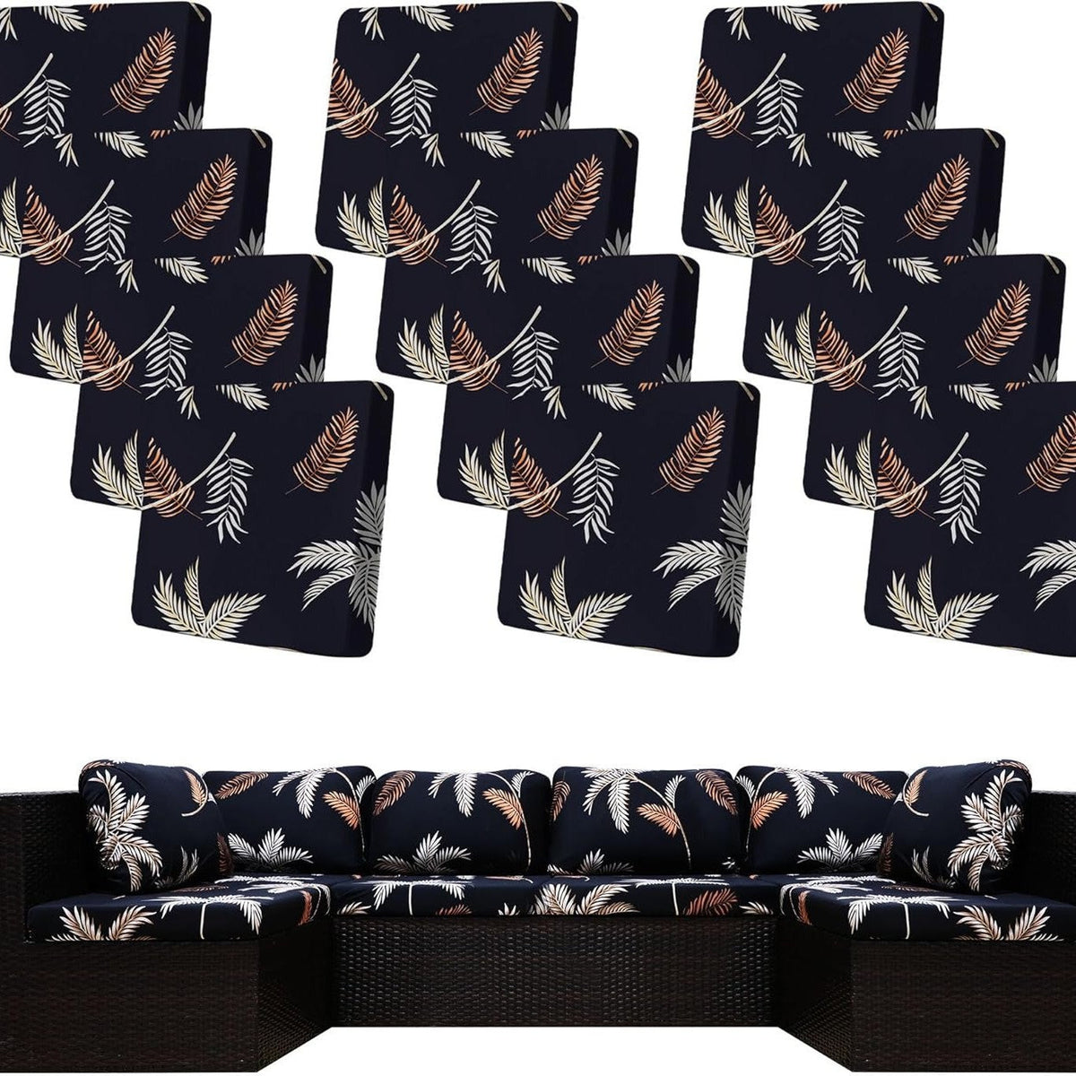 🪑 Stretch Sofa Cushion Covers — Only $9.99 Per Cover