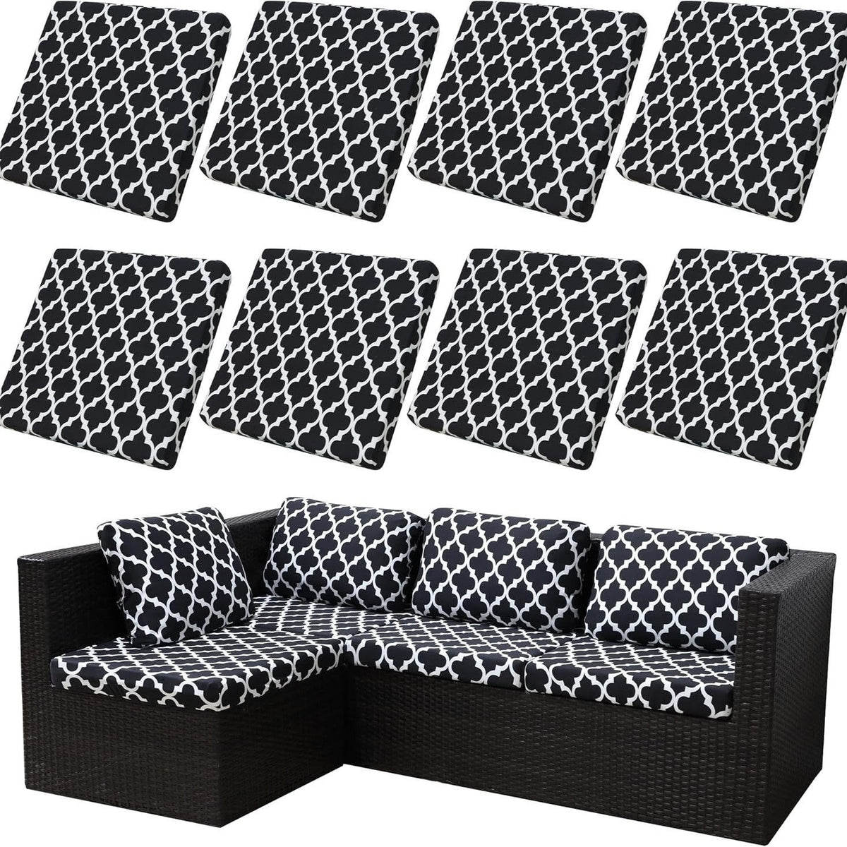 🪑 Stretch Sofa Cushion Covers — Only $9.99 Per Cover
