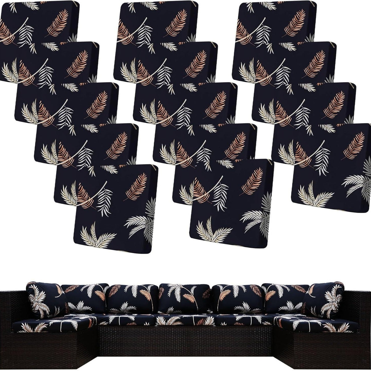🪑 Stretch Sofa Cushion Covers — Only $9.99 Per Cover