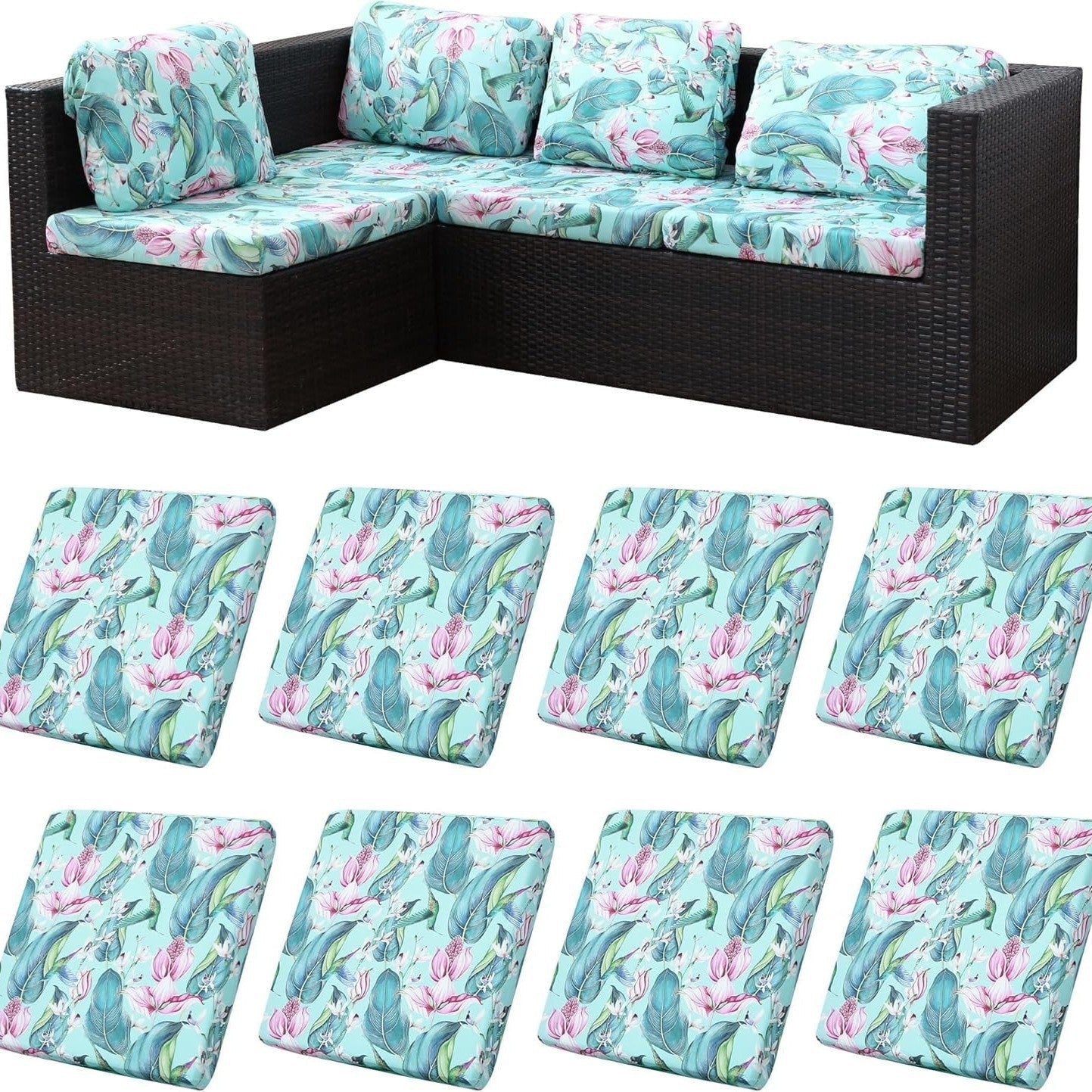 🪑 Stretch Sofa Cushion Covers — Only $9.99 Per Cover