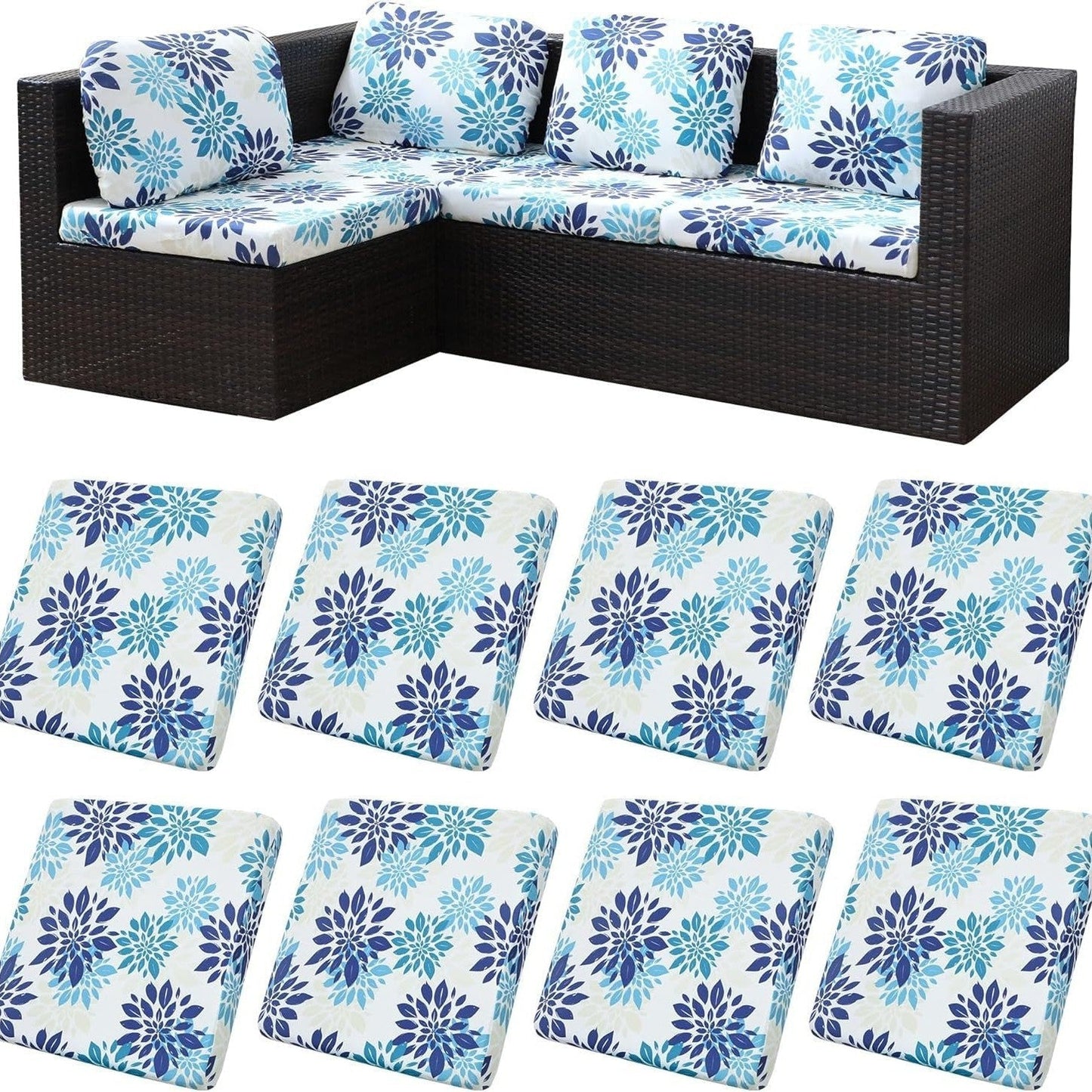 🪑 Stretch Sofa Cushion Covers — Only $9.99 Per Cover