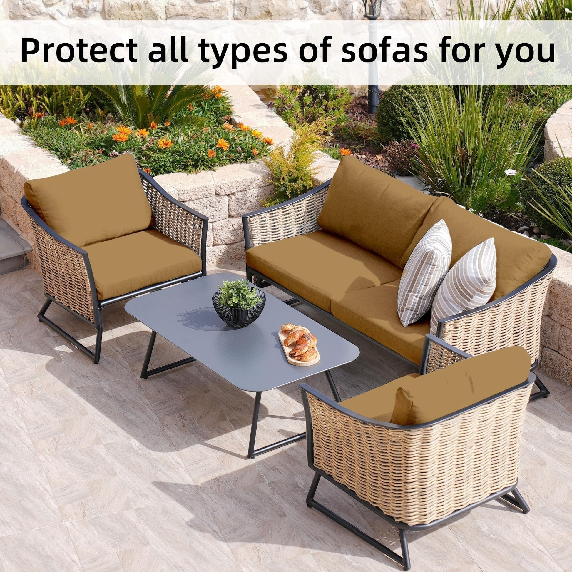 🪑 Stretch Sofa Cushion Covers — Only $9.99 Per Cover