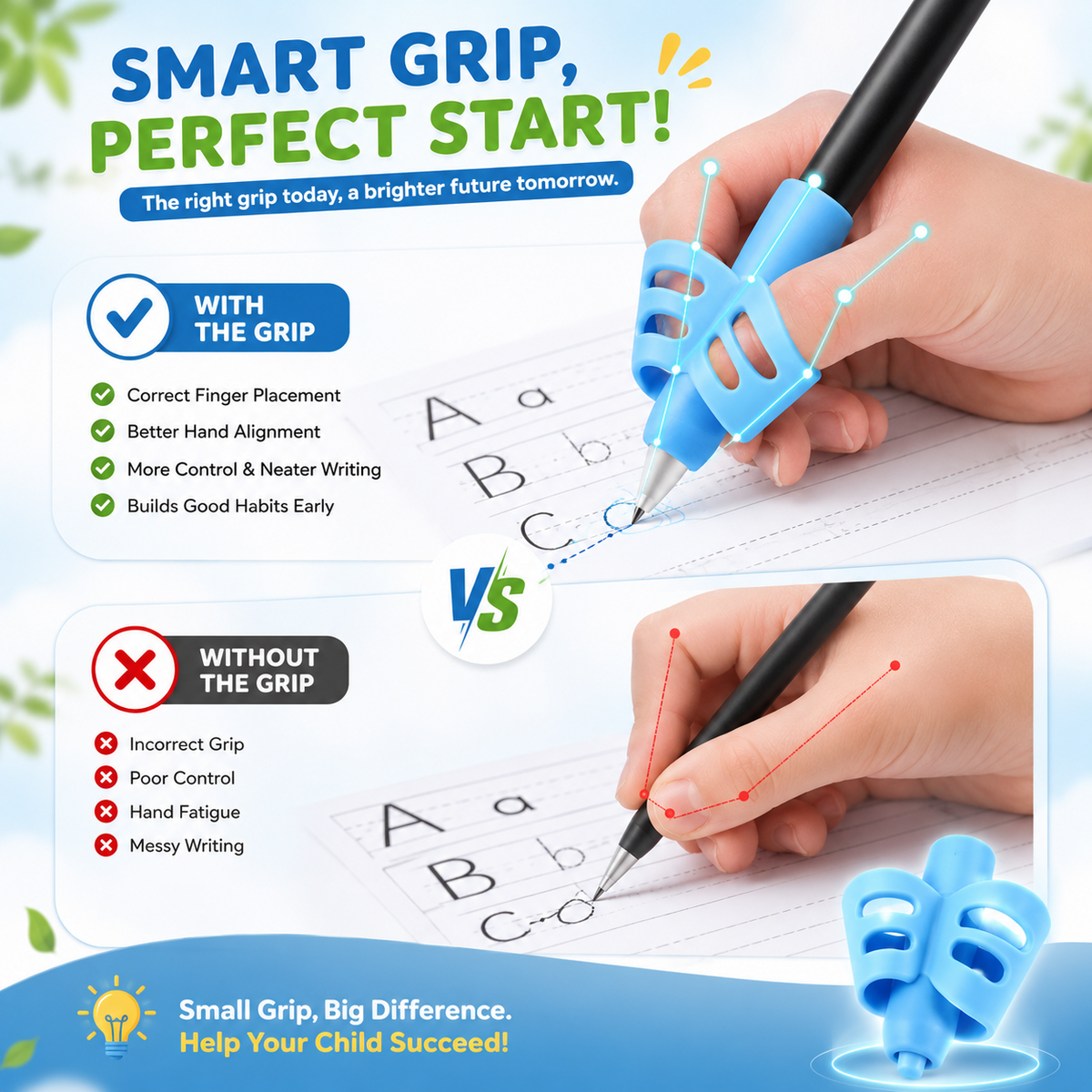 Kids Practice Copybook Set (4Pcs/Set)