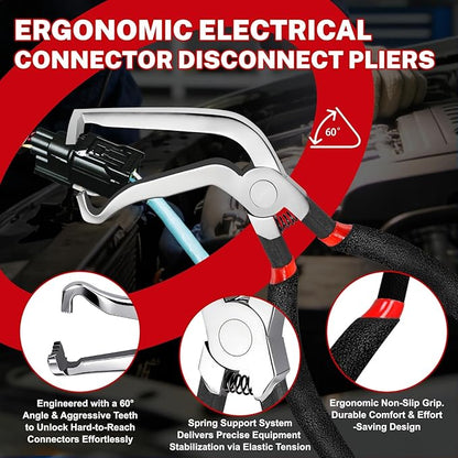 🔥5PCS Automotive Electrical Disconnect Pliers Tool Set