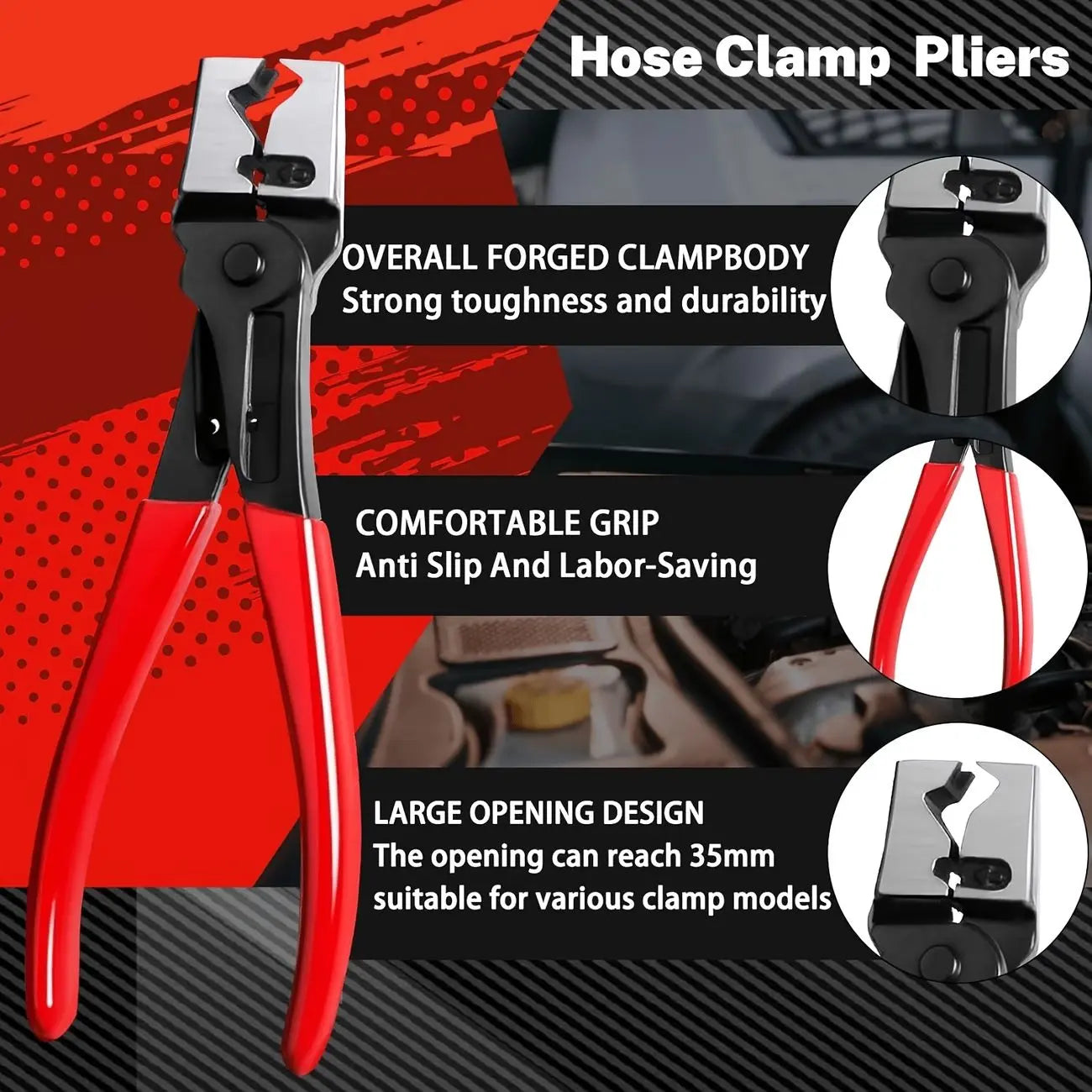 🔥5PCS Automotive Electrical Disconnect Pliers Tool Set