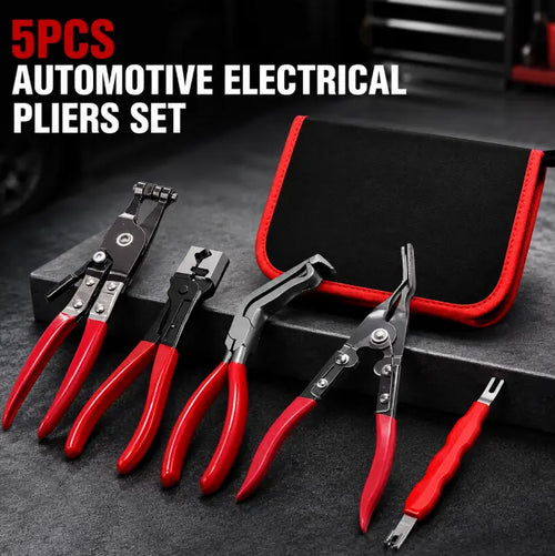 🔥5PCS Automotive Electrical Disconnect Pliers Tool Set