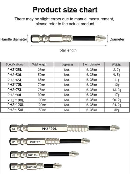 🔧Powerful magnetic drill bit set, repairs rusty screws in just 5 seconds, industrial-grade durability, limited time offer🔥