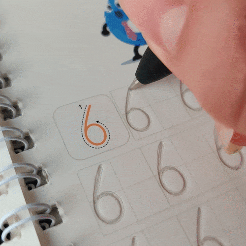 Kids Practice Copybook Set (4Pcs/Set)