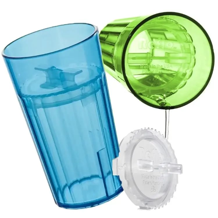 🍼 Safe Toddler Training Cup | Unbreakable 360° Rim Design
