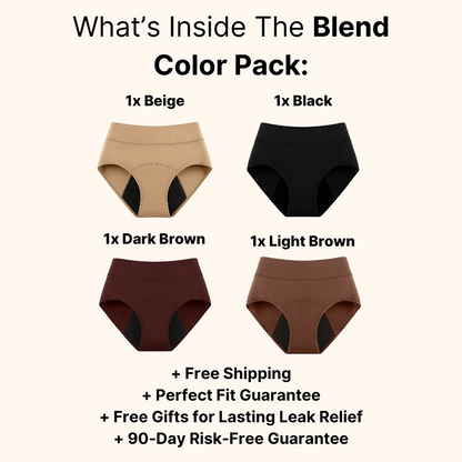 💖♀️Last Day 50% OFF|100% Leak-Proof Underwear 4-pack