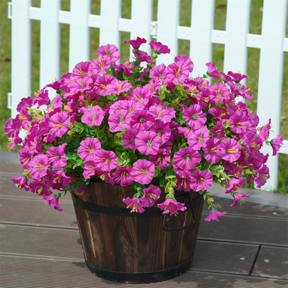 🌸 Spring/Summer Home Decor - 🌿 Artificial Silk Colored Morning Glory 12/stem