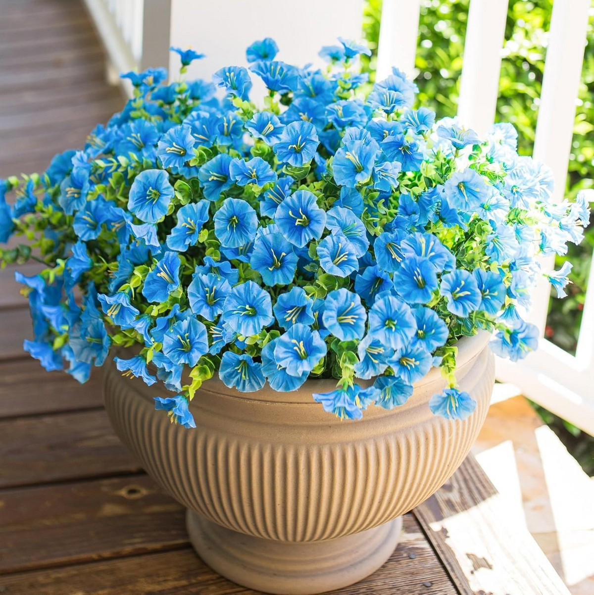 🌸 Spring/Summer Home Decor - 🌿 Artificial Silk Colored Morning Glory 12/stem