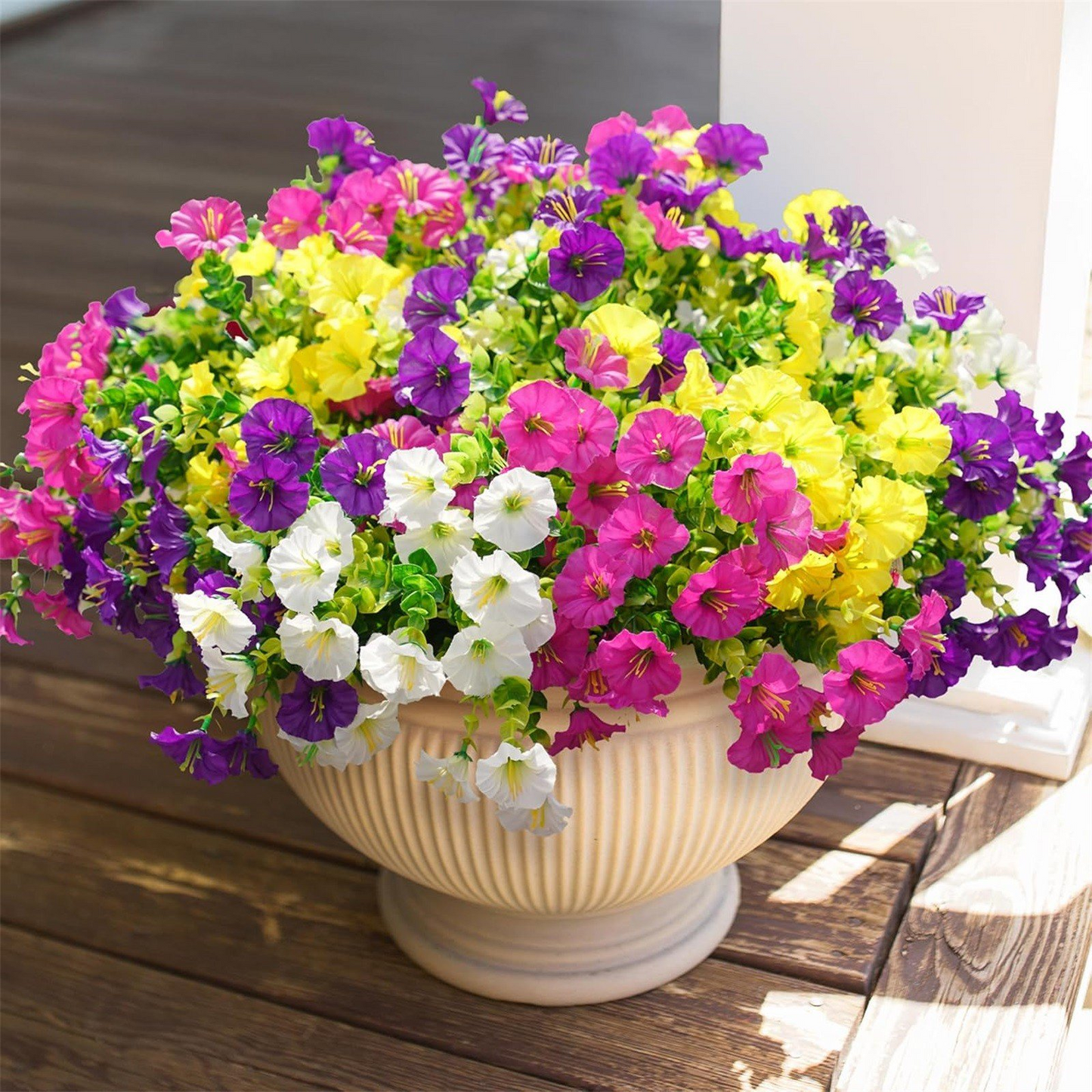 🌸 Spring/Summer Home Decor - 🌿 Artificial Silk Colored Morning Glory 12/stem