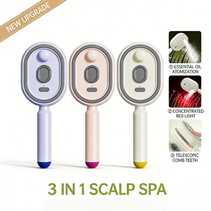 ✨ Spray Air Cushion Electric Scalp Massage Comb