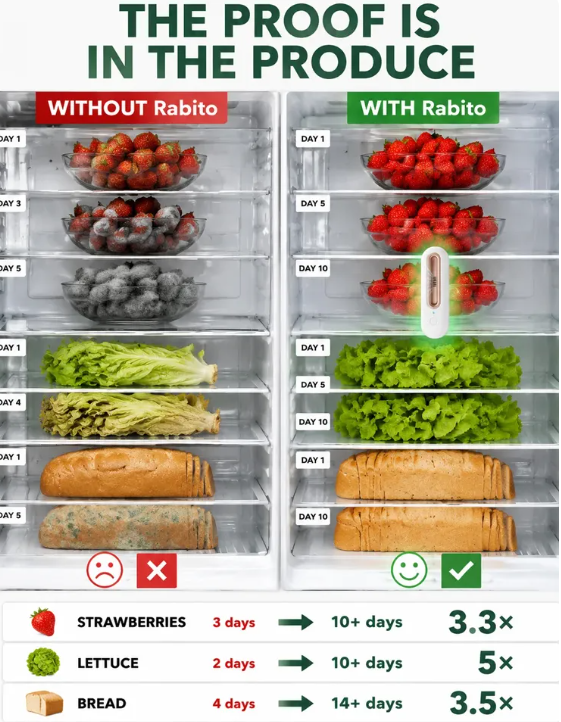 🔥Smart Fridge Purifier & Deodorizer | Keep Food Fresh 3X Longer — Last 50 Units at 50% OFF!