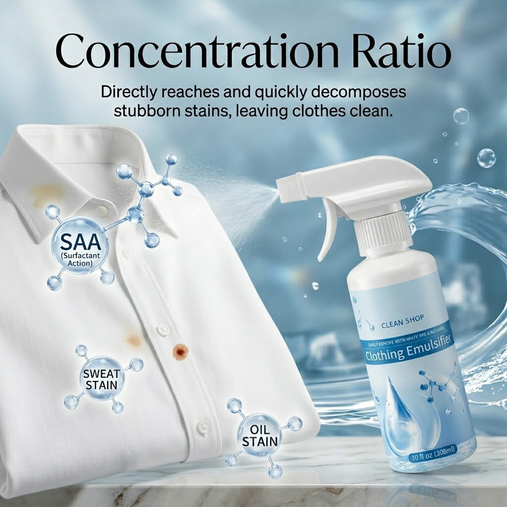🔥Final 3 Hours 50% OFF Clothing emulsifier, Non-Ionic Laundry Pre-Treatment.