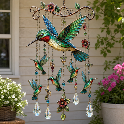 🐦 50% OFF Today Only 🎁 Perfect Gift! Meaningful Hummingbird Wind Chime