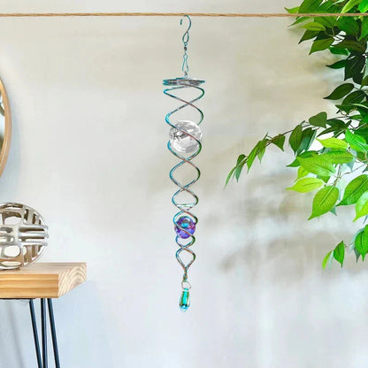 🔥 Last Day Sale Price |✨ Sacred Journey Spiral Crystal (12 inches Length)