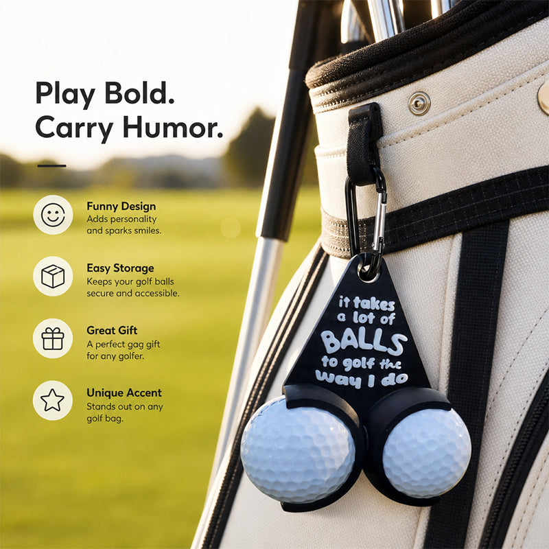 Golf Ball Holder Funny Golf Gifts Golf Ball Holder Golfer Gifts