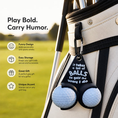 Golf Ball Holder Funny Golf Gifts Golf Ball Holder Golfer Gifts
