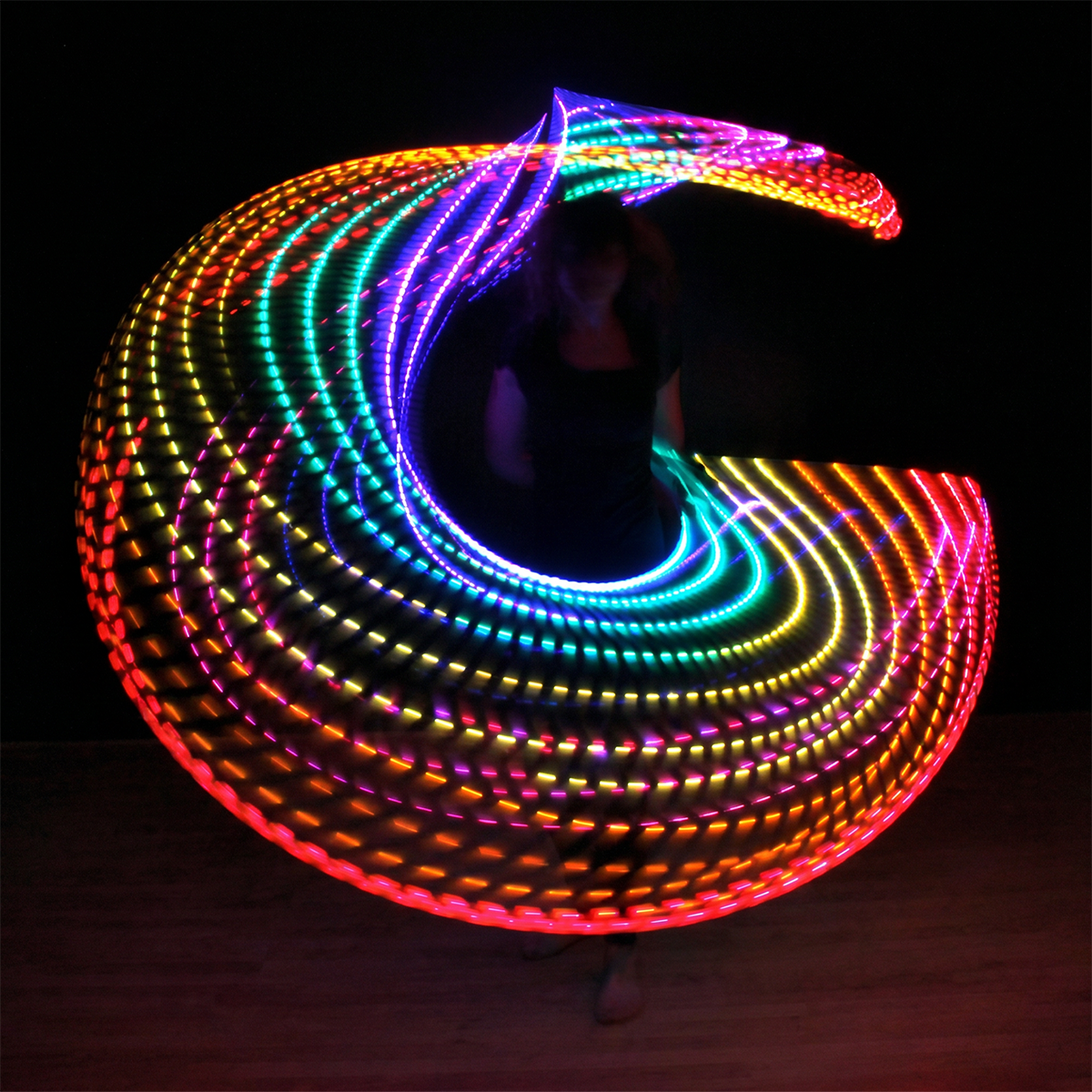 🌈LED Colorful Fitness Dance Hoop For Adult & Kid