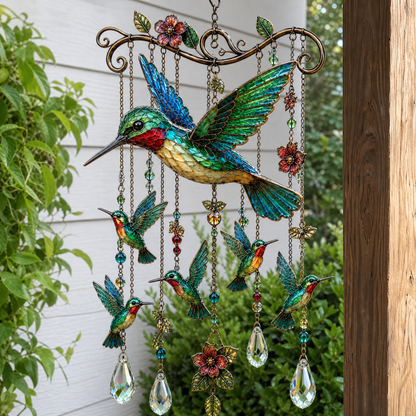 🐦 50% OFF Today Only 🎁 Perfect Gift! Meaningful Hummingbird Wind Chime