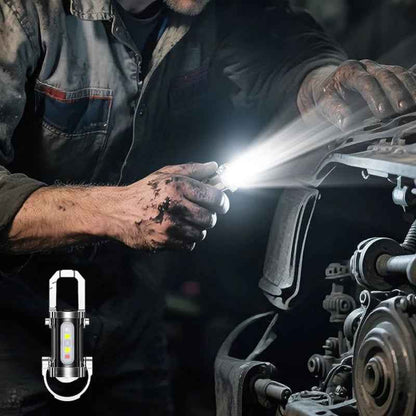 Portable & Rechargeable Bright Keychain Flashlight 🔋🔦