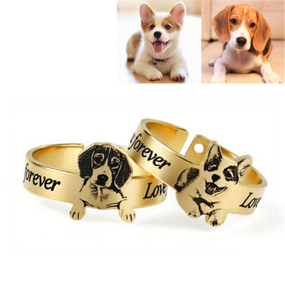 【Pet Memorial Ring.】Turn limited companionship into eternal remembrance. 🐾💍