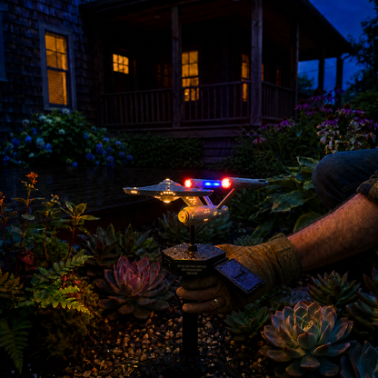 🌌ONLY TODAY—55% OFF🔥 Now Only 50% of the Original Price| Sci-Fi Starship Solar Garden Light