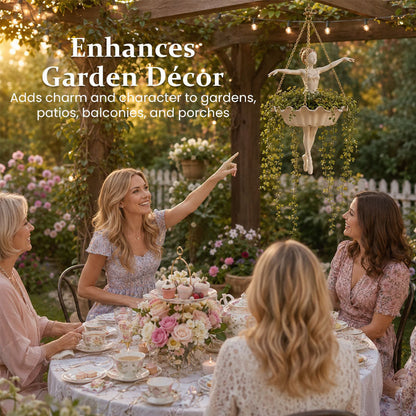 ✨ Limited Stock Available 🩰 Ballet Dancer Hanging Planter – Artistic Garden Décor & Flower Display