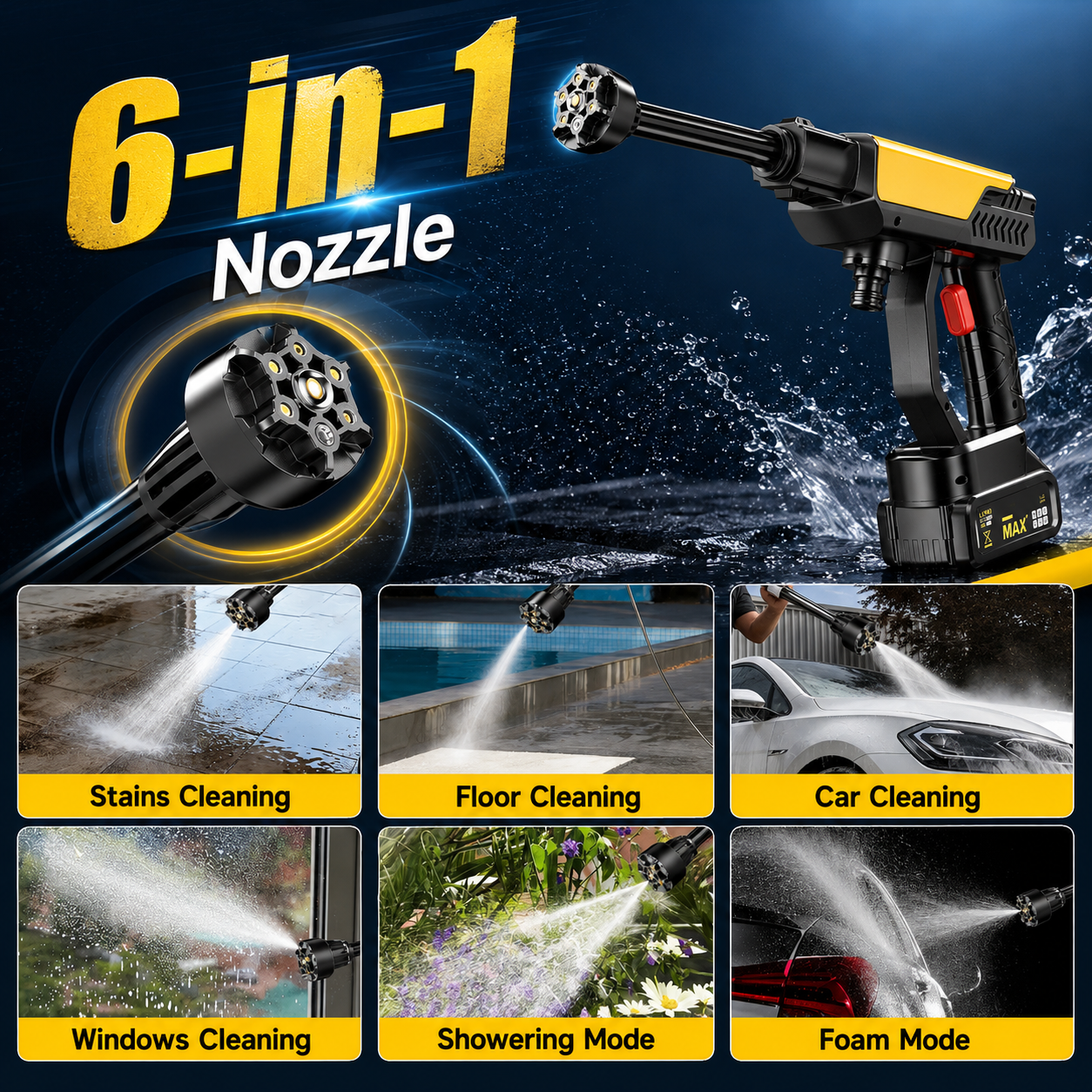 Cordless Pressure Washer