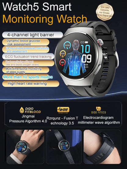 ❤️Flagship Smartwatch for Health Protection, 24/7 Health Data Center🥰✈️Free Shipping