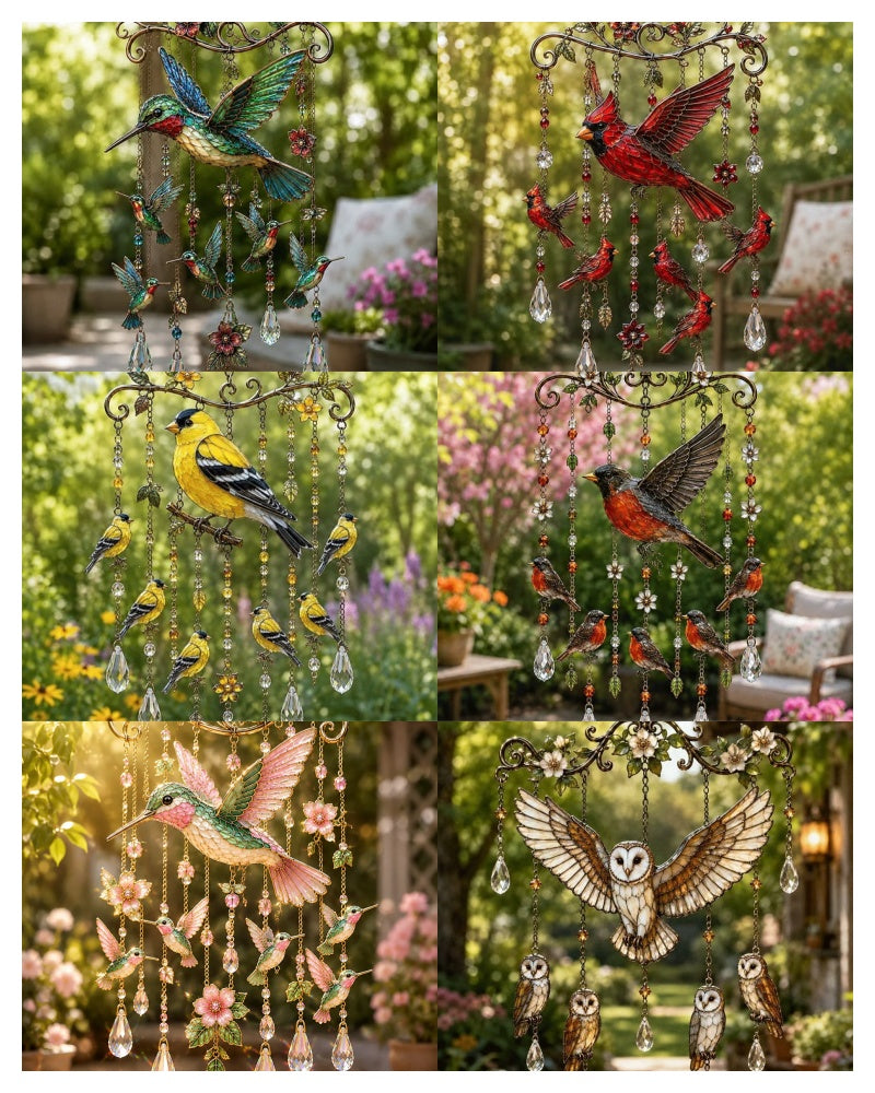 🐦🐦🎐Last Day 49% OFF - 🐦🎐Graceful Hummingbird Wind Chime