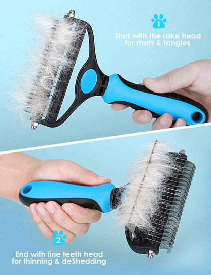 🏆 Professional Detangling Tool For Dogs And Cats – Gentle On Skin✂️🔥