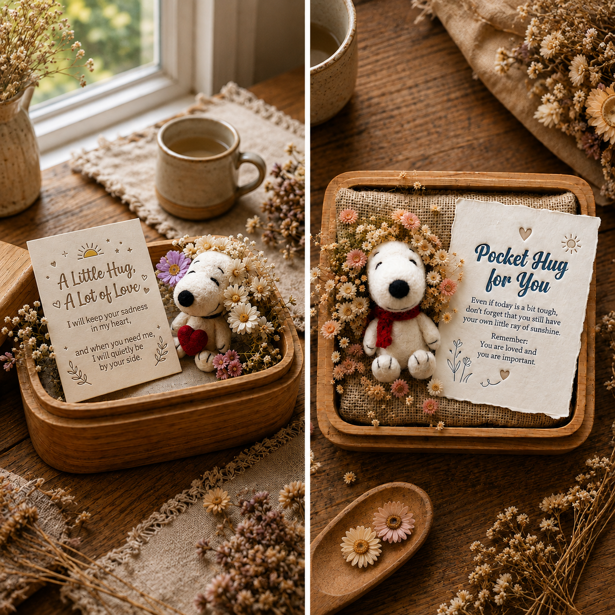 🐶❤️Spy Felt Pocket Hug Set