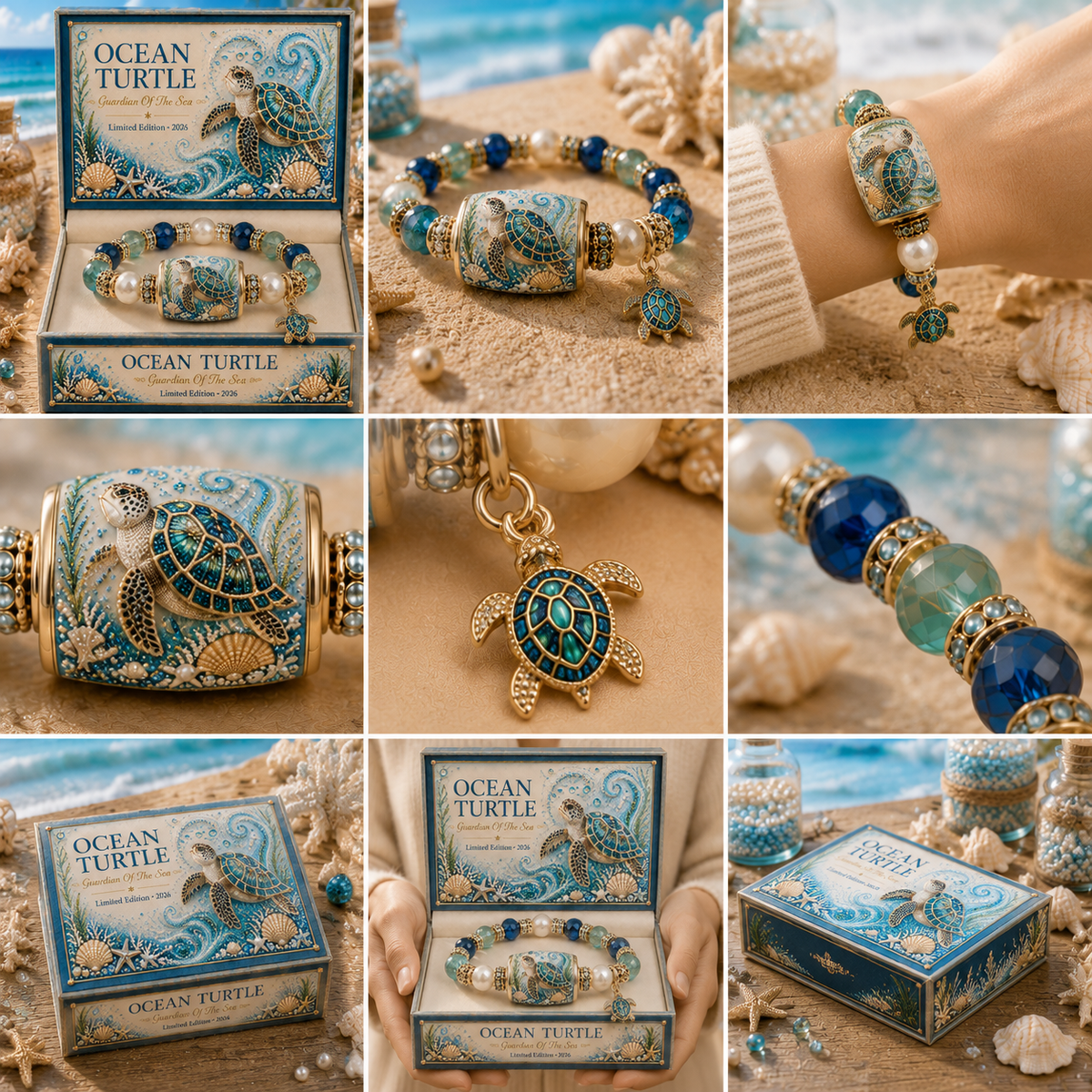 💥 Last Day 49% OFF – 🌊 Ocean Guardian Collection Bracelet — Limited Edition